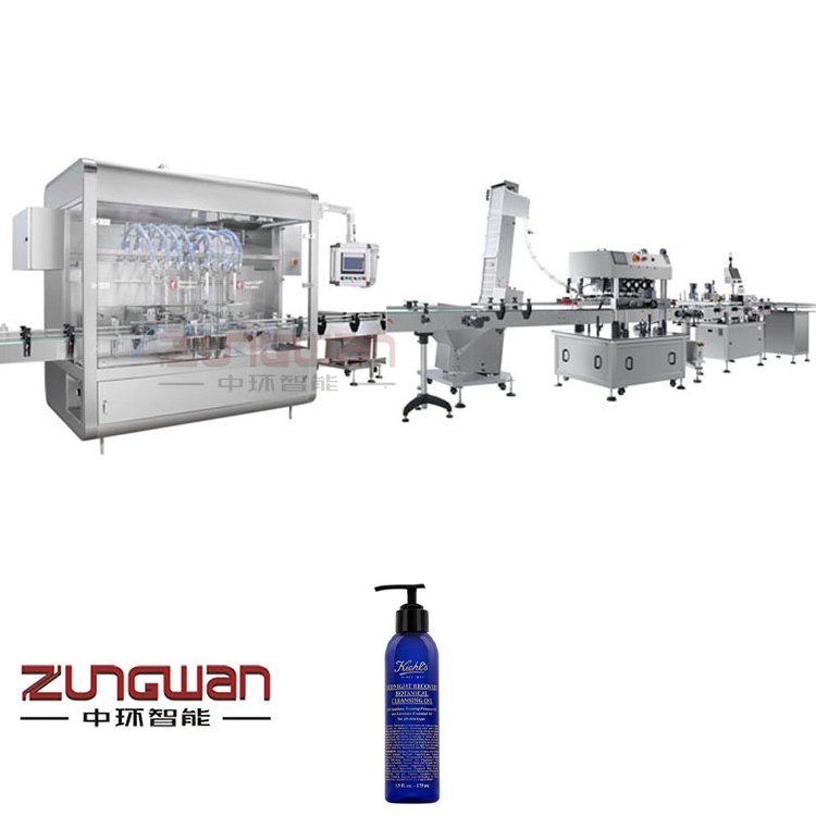 全自動伺服灌裝機，規(guī)格齊全旋蓋機，西安貼標機，灌裝生產線